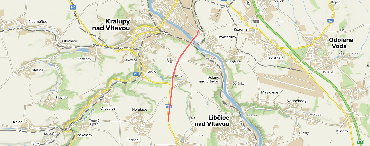 Další krok v přípravě obchvatu Kralup nad Vltavou. Radní schválili sdružení firem, které zajistí představební přípravu